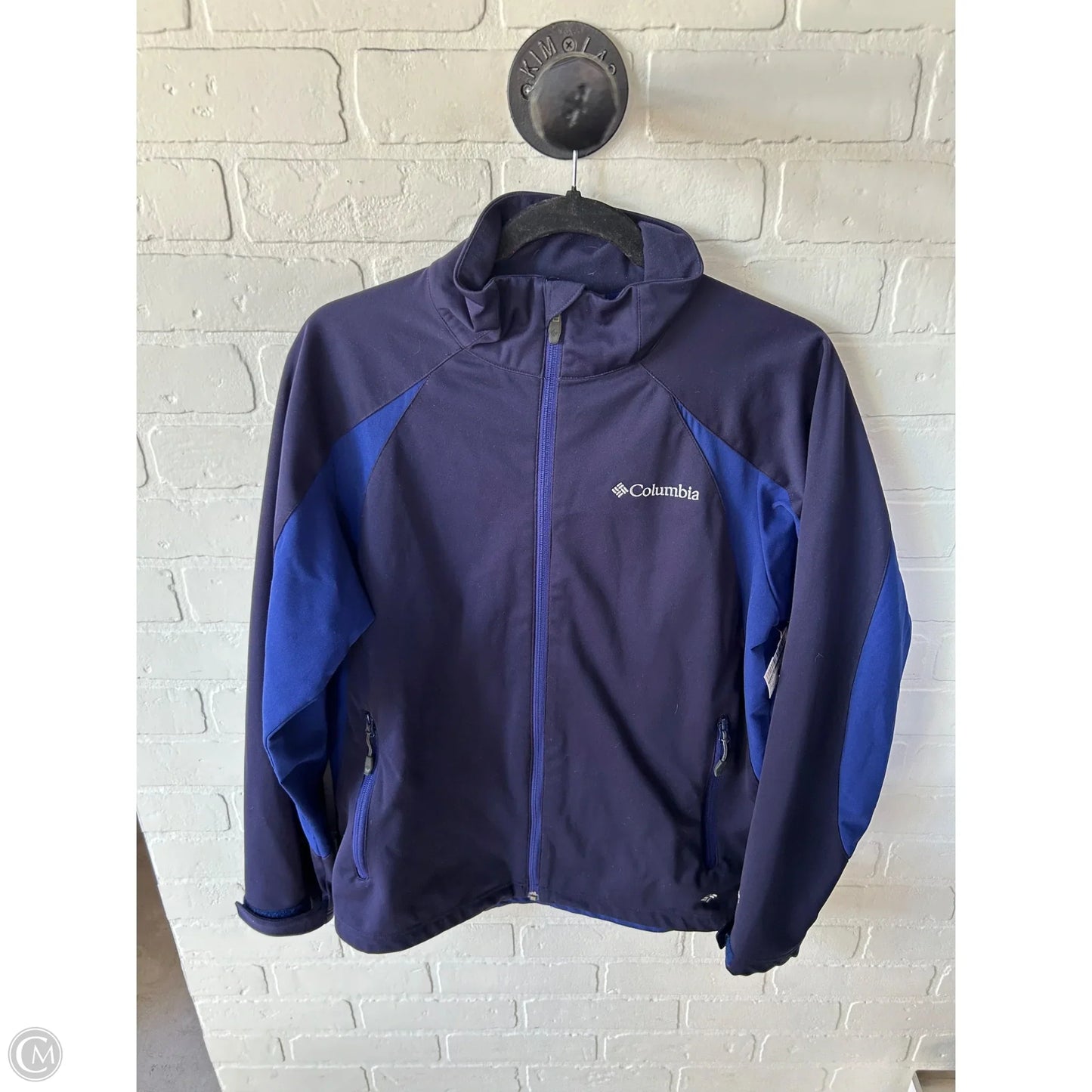 Jacket Puffer & Quilted By Columbia In Blue, Size: S