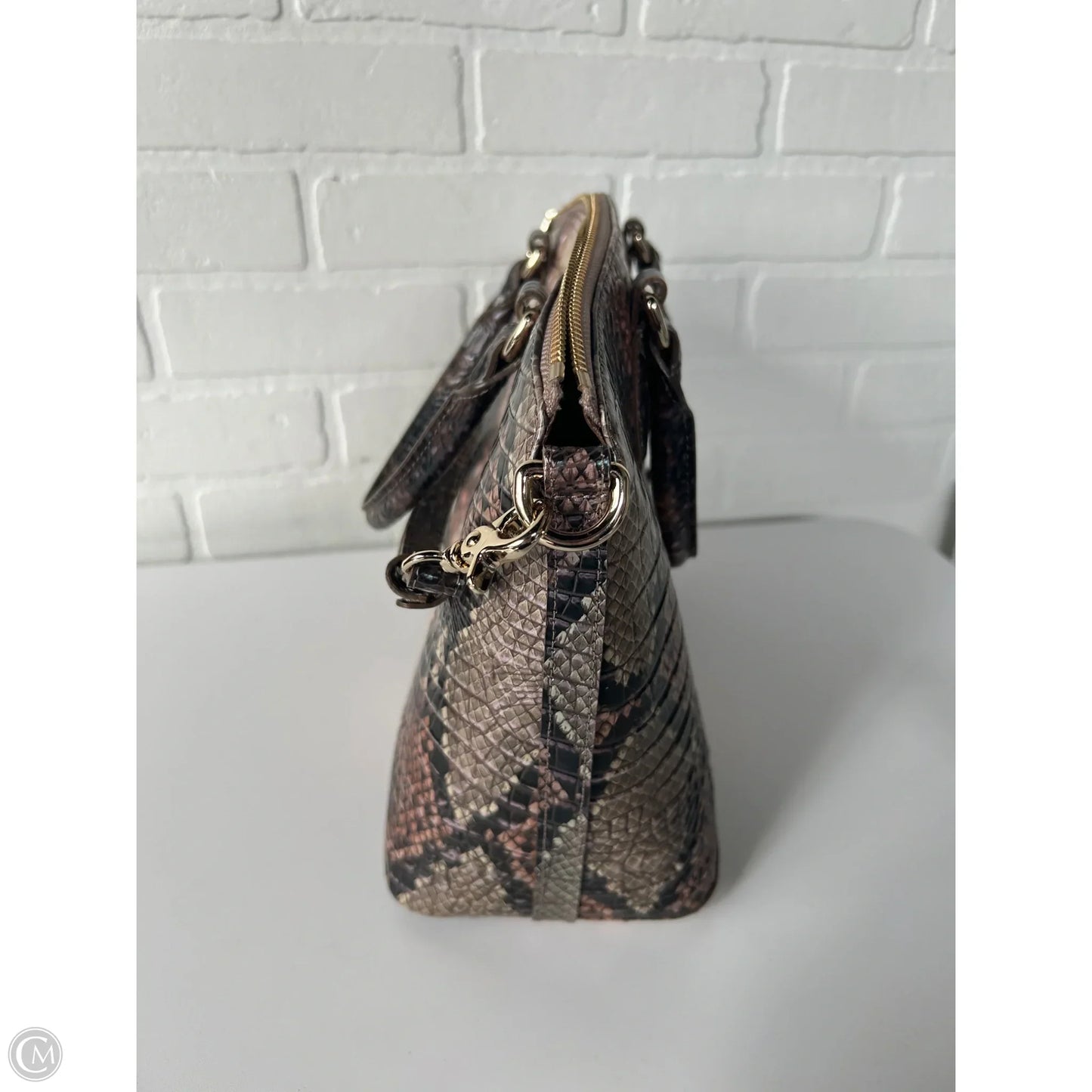 Handbag Designer By Brahmin, Size: Medium