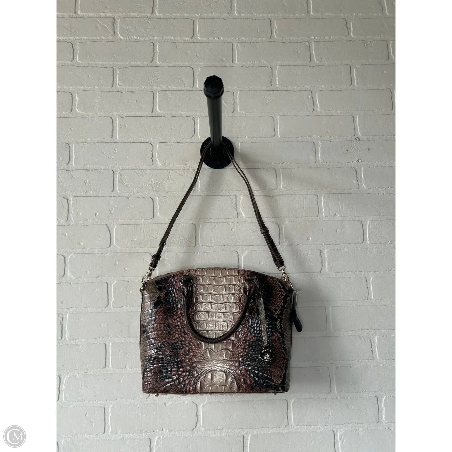 Handbag Designer By Brahmin, Size: Medium