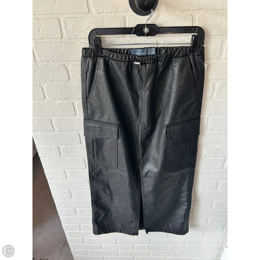 Skirt Maxi By Clothes Mentor In Black, Size: 8