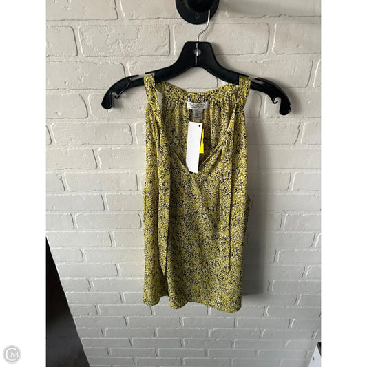 Top Sleeveless By Rachel Zoe In Black & Yellow, Size: Xl