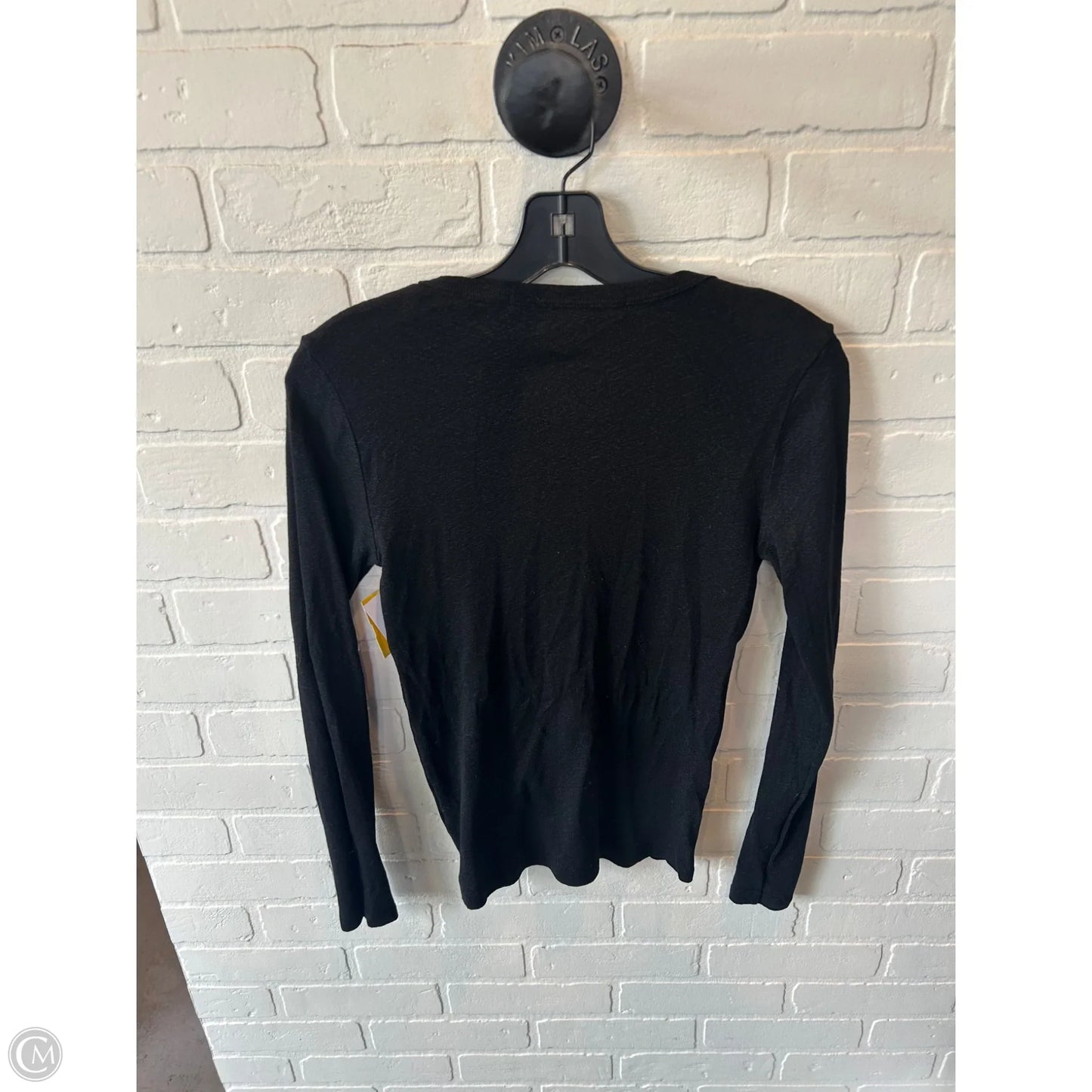 Top Long Sleeve Basic By Michael Stars In Black, Size: Xs