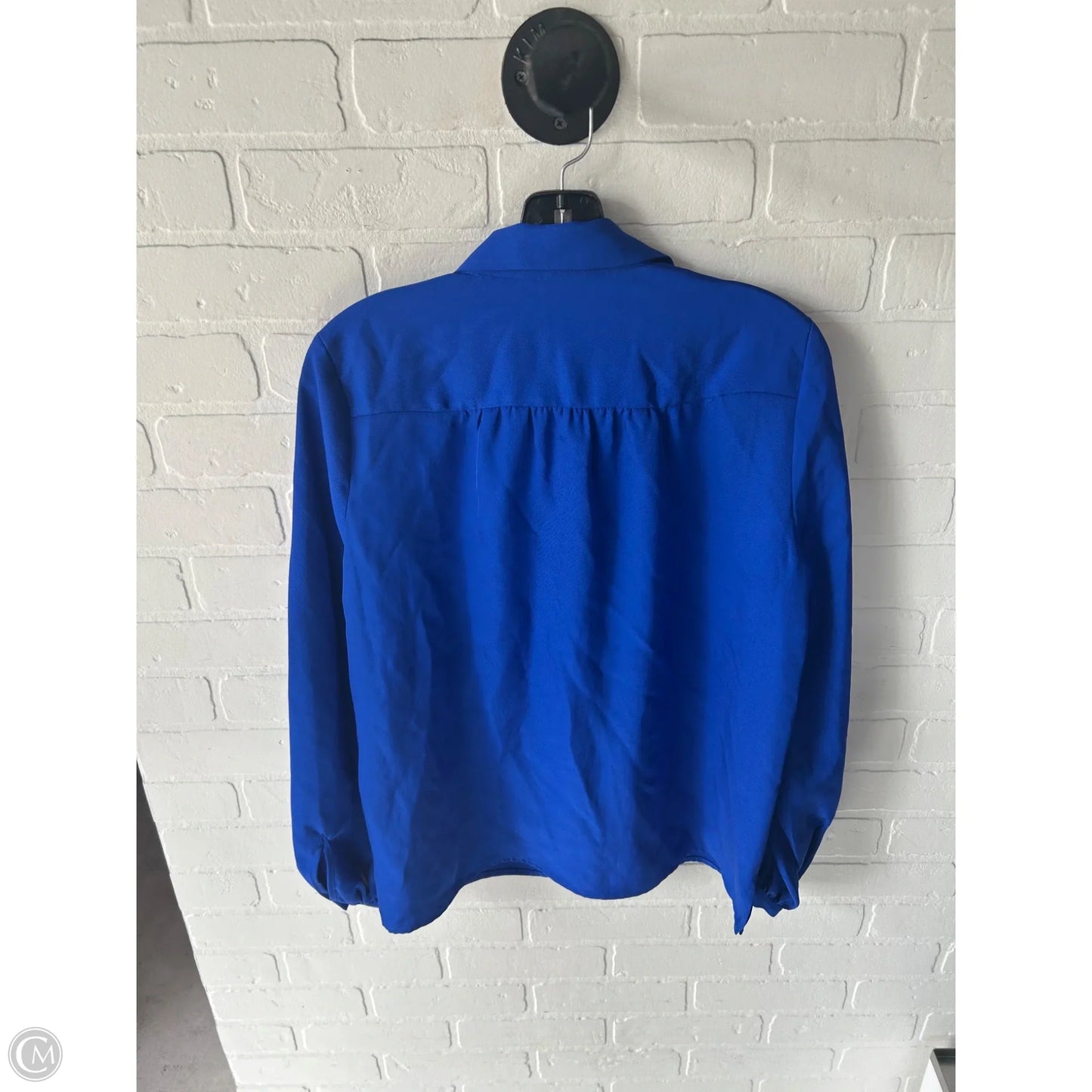 Top Long Sleeve By Express In Blue, Size: S
