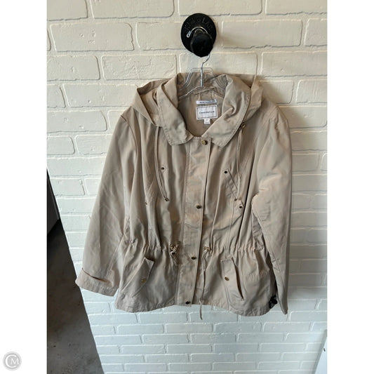 Jacket Other By Charter Club In Tan, Size: Xl