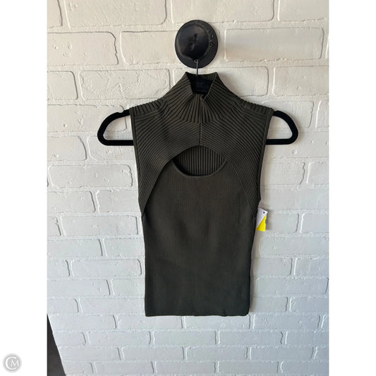 Top Sleeveless By White House Black Market In Green, Size: M