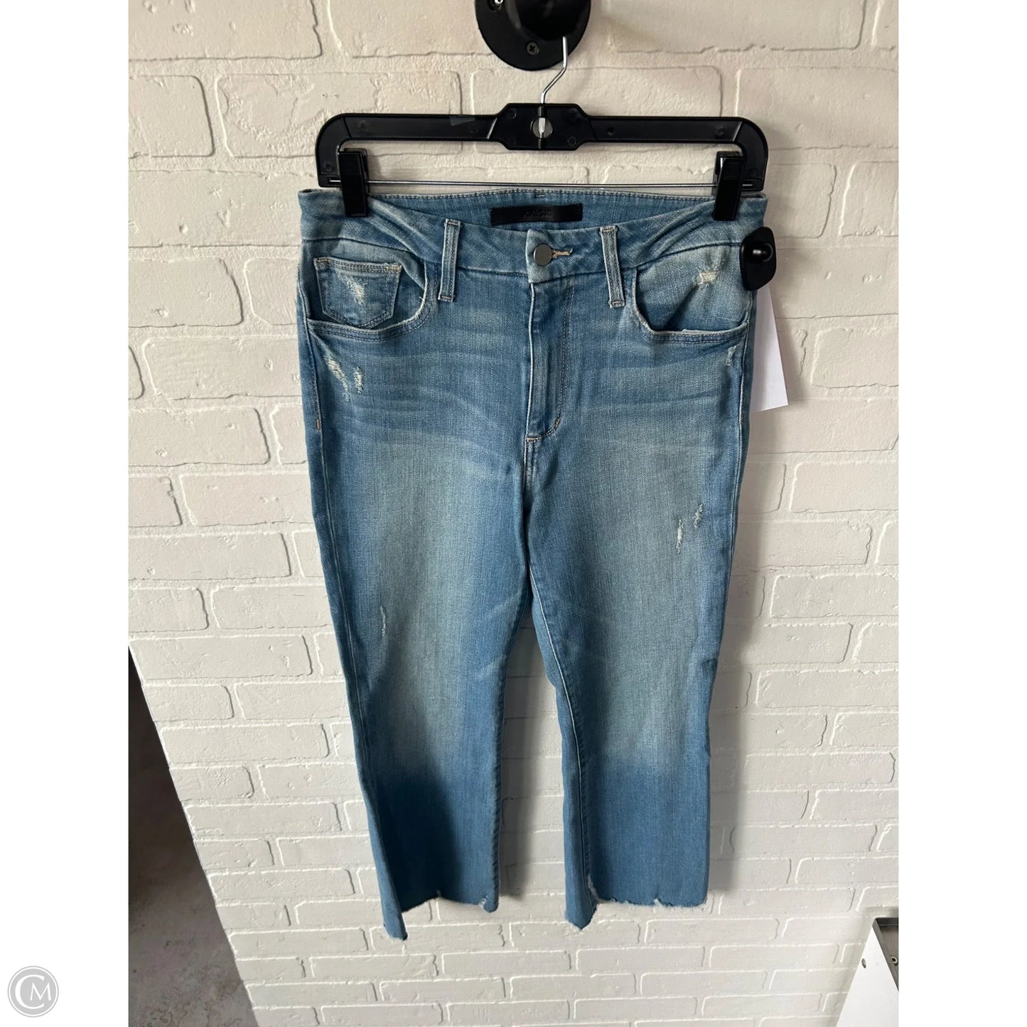 Jeans Cropped By Joes Jeans In Blue Denim, Size: 8