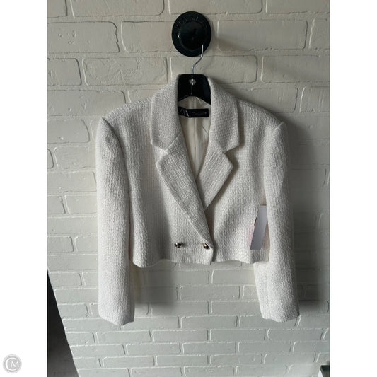 Blazer By Zara In Cream, Size: M