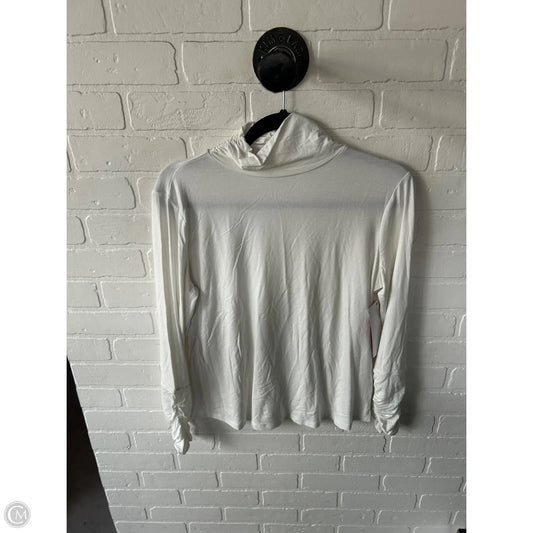 Top Long Sleeve By Style And Company In White, Size: Lp