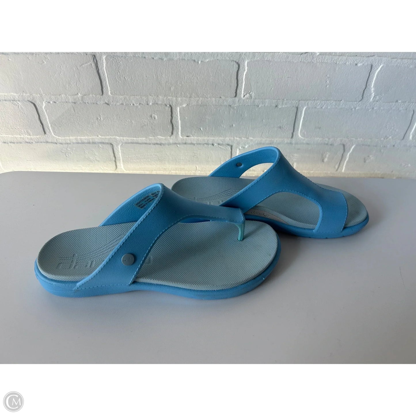 Sandals Flats By Dansko In Blue, Size: 10.5