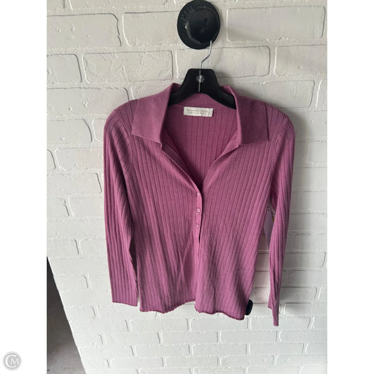 Sweater By Abercrombie And Fitch In Purple, Size: S