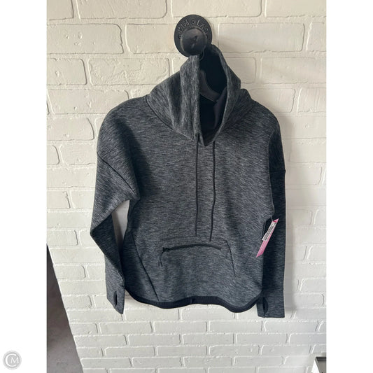 Athletic Sweatshirt Collar By Clothes Mentor In Grey, Size: Xs