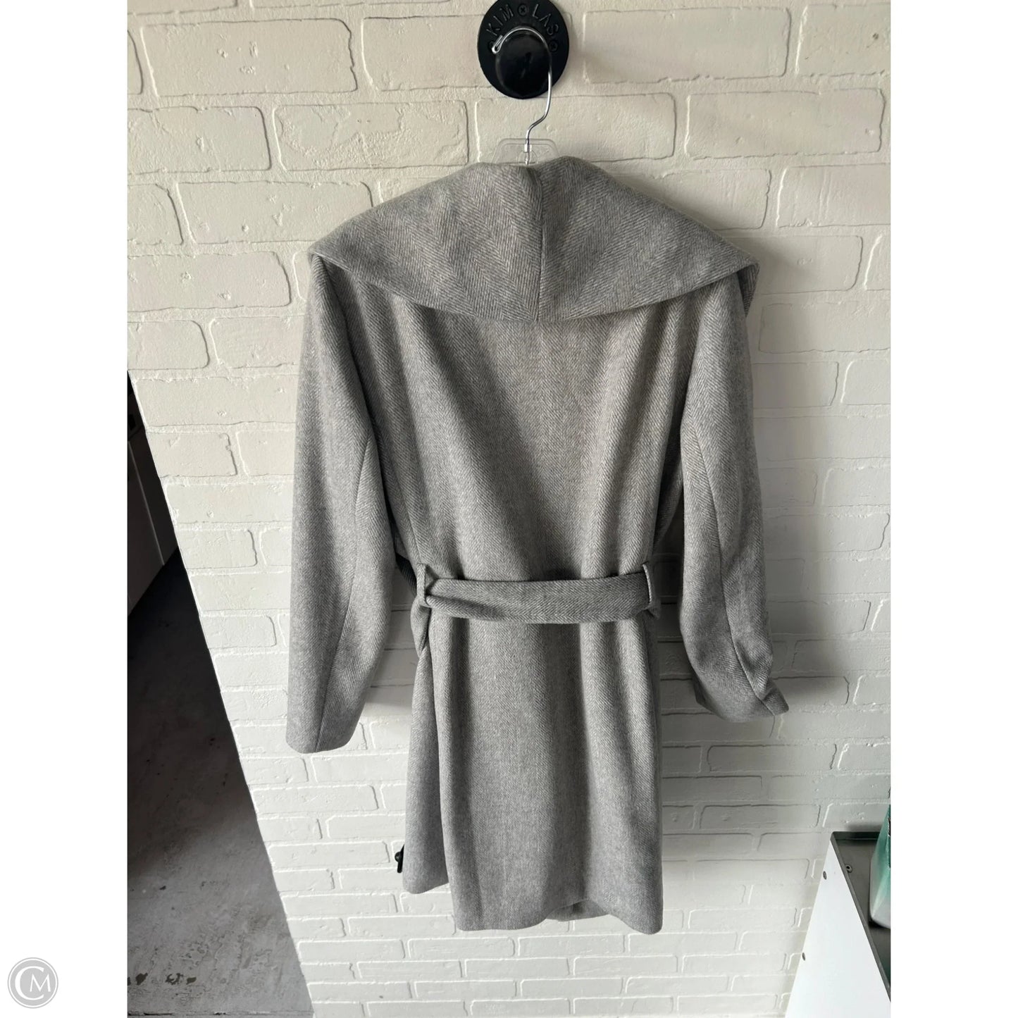 Coat Other By Ann Taylor In Grey, Size: L