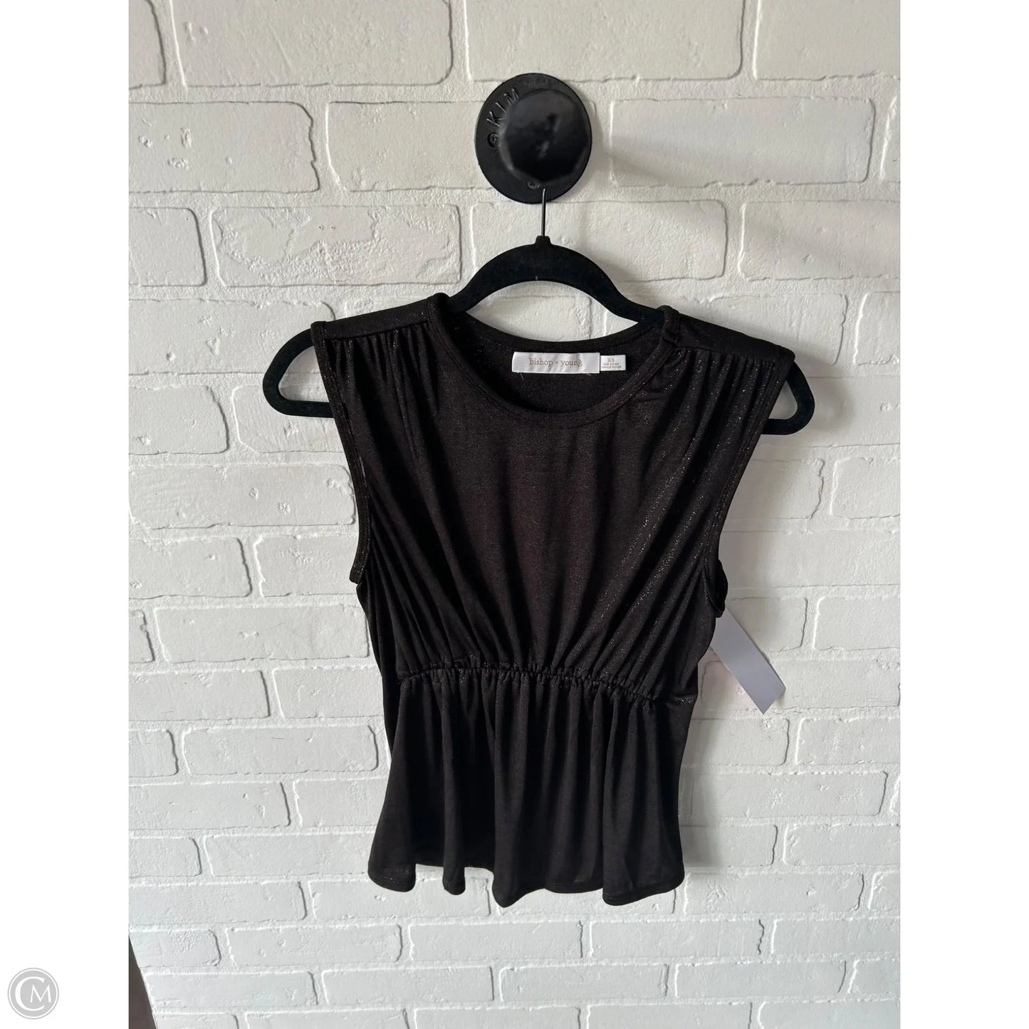 Top Sleeveless By Bishop + Young In Black, Size: Xs