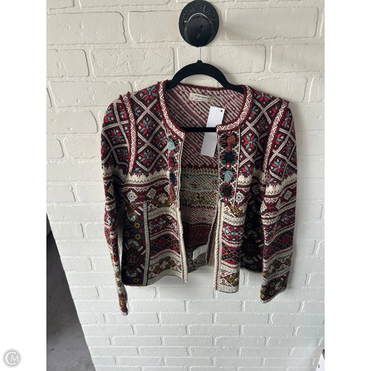 Blazer By Aldomartins In Cream & Red, Size: S