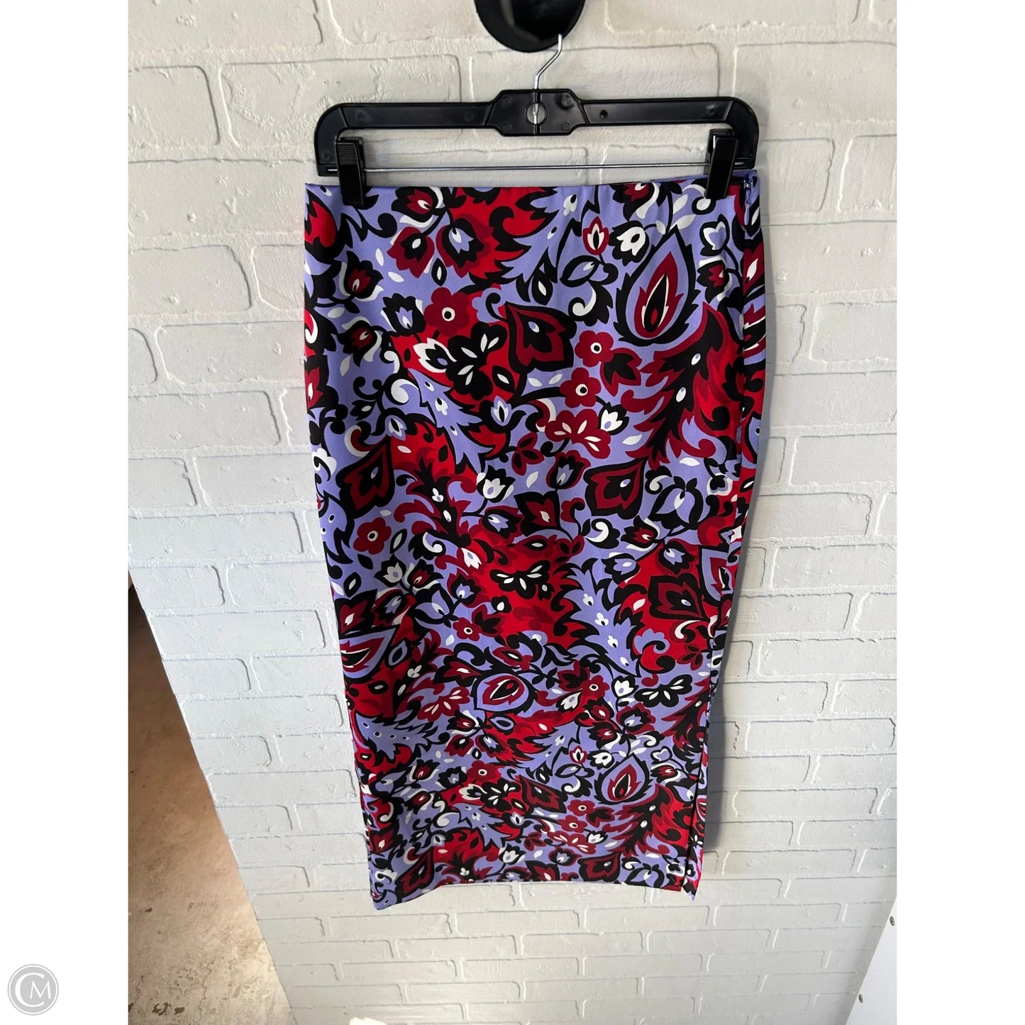 Skirt Maxi By Ann Taylor In Purple & Red, Size: 2