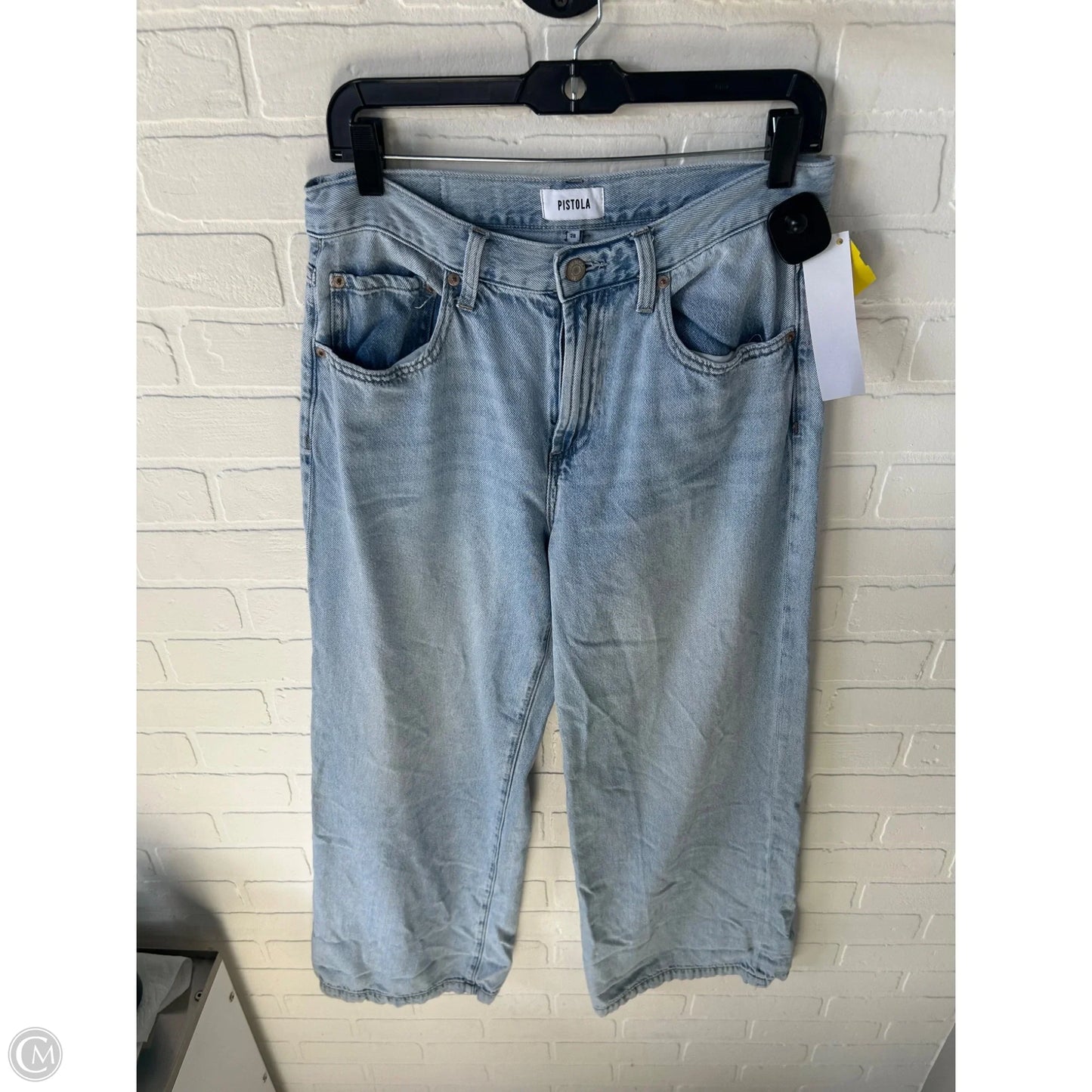 Jeans Wide Leg By Pistola In Blue Denim, Size: 6