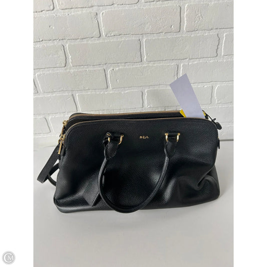 Handbag Leather By Ralph Lauren, Size: Large