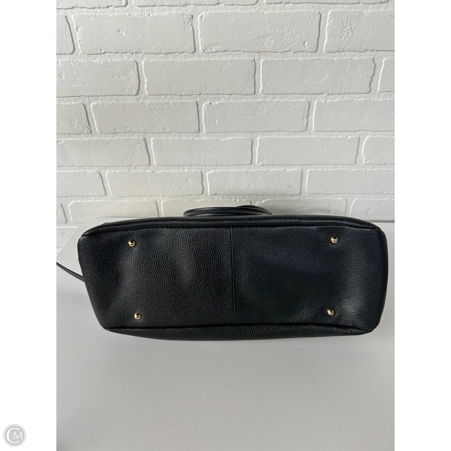 Handbag Leather By Ralph Lauren, Size: Large