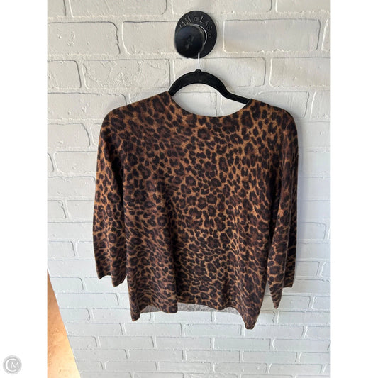 Top 3/4 Sleeve Basic By Chicos In Blue, Size: L