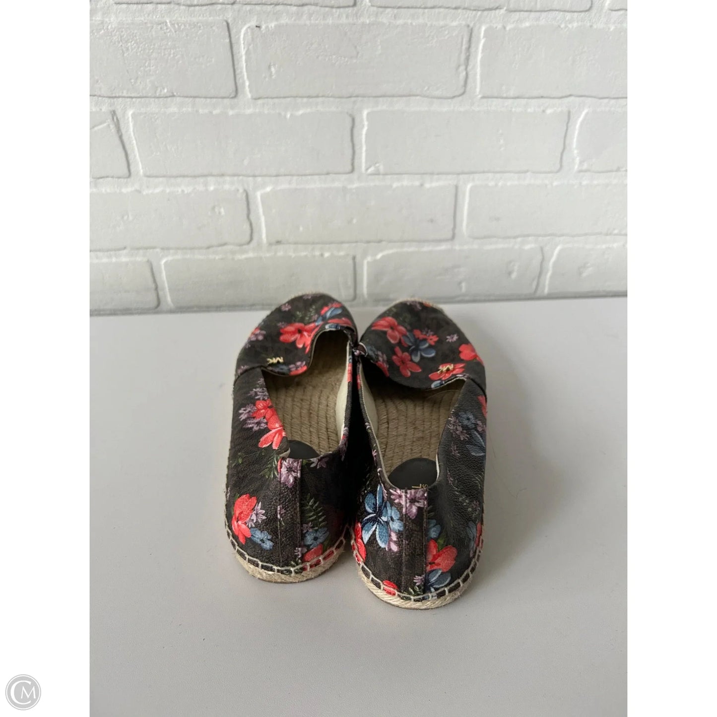 Shoes Flats By Michael By Michael Kors In Brown & Orange, Size: 10