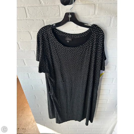 Dress Casual Midi By J. Jill In Black & White, Size: Xl