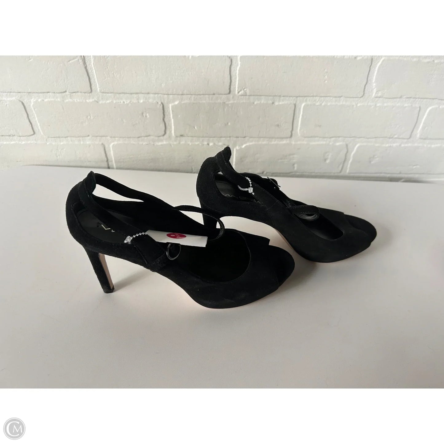 Shoes Heels Stiletto By Via Spiga In Black, Size: 7