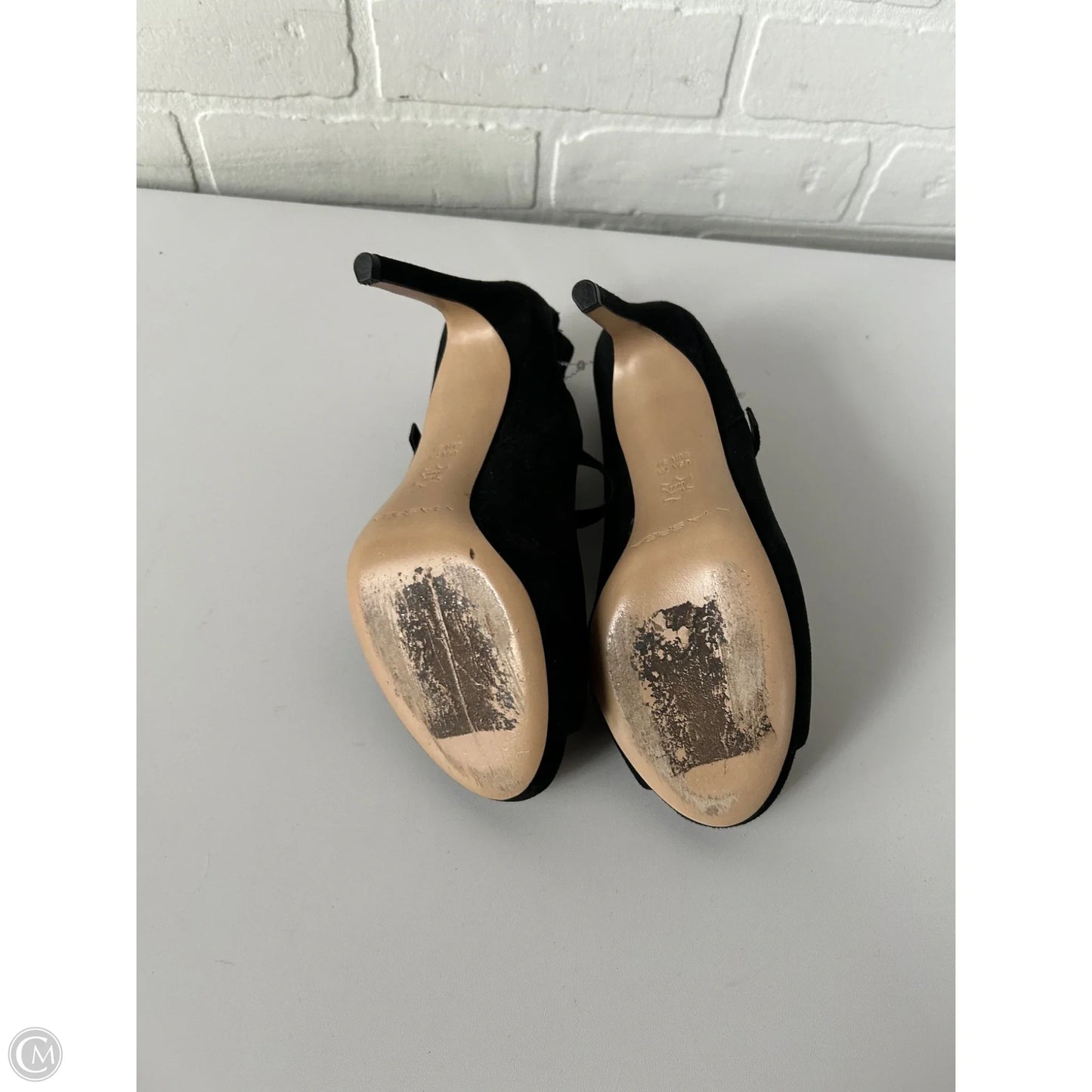 Shoes Heels Stiletto By Via Spiga In Black, Size: 7