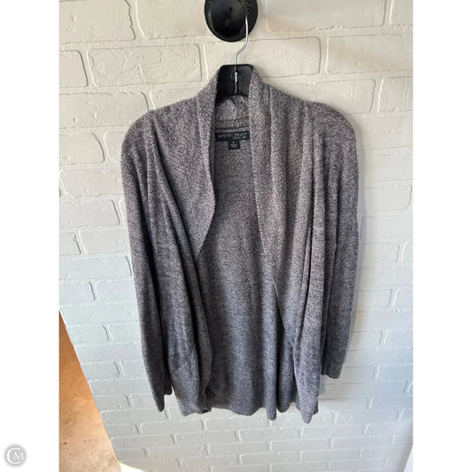 Sweater Cardigan By Barefoot Dreams In Grey, Size: M