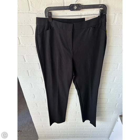 Pants Dress By Chicos In Black, Size: 8