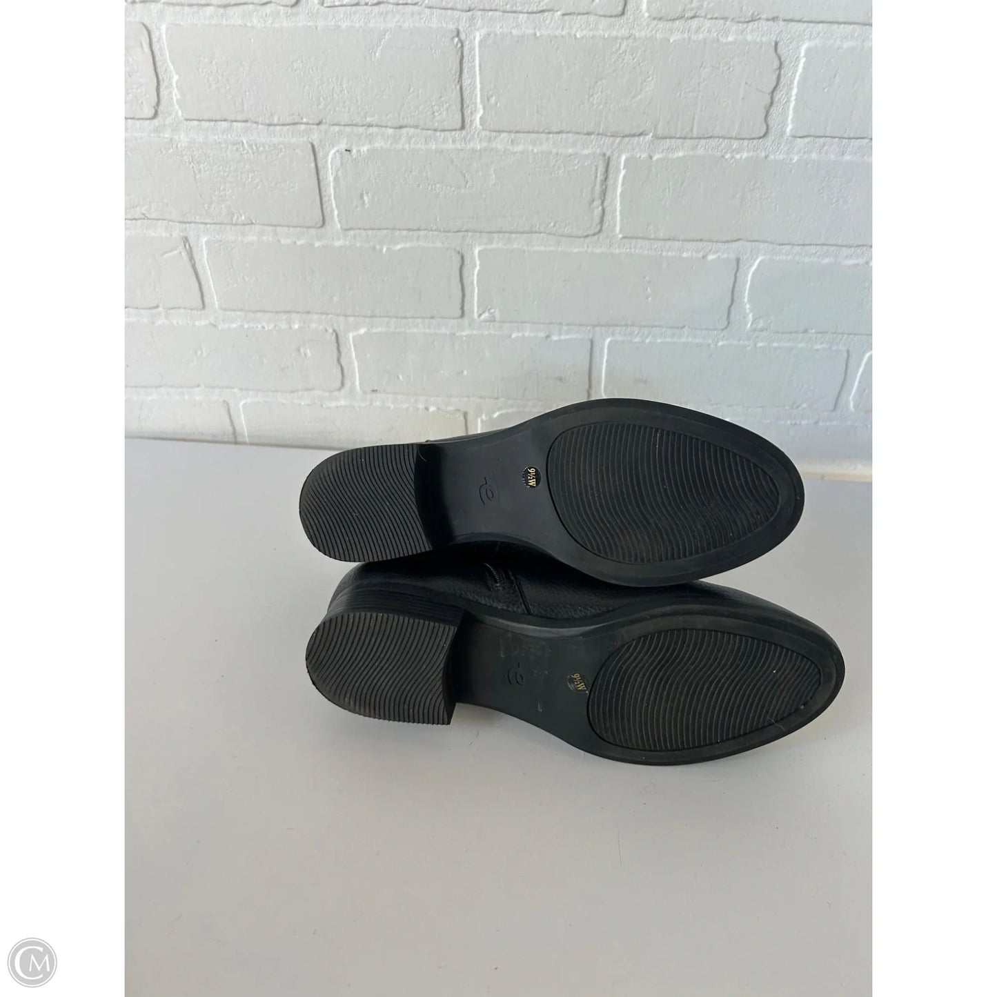 Boots Ankle Flats By Easy Spirit In Black, Size: 9.5