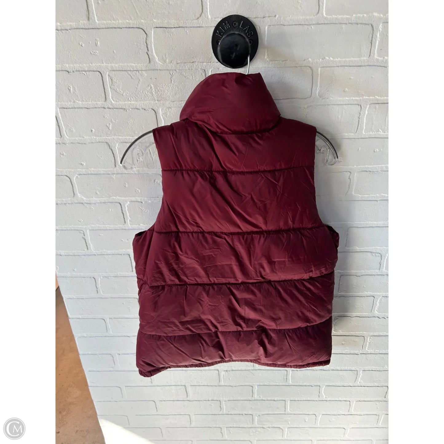 Vest Puffer & Quilted By Old Navy In Red, Size: S