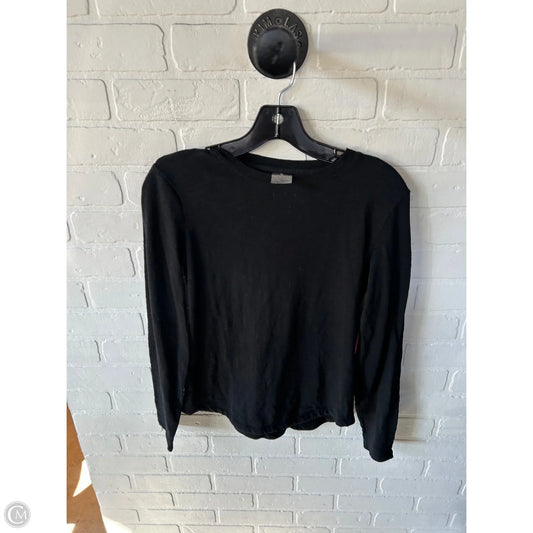 Athletic Top Long Sleeve Crewneck By Calia In Black, Size: S