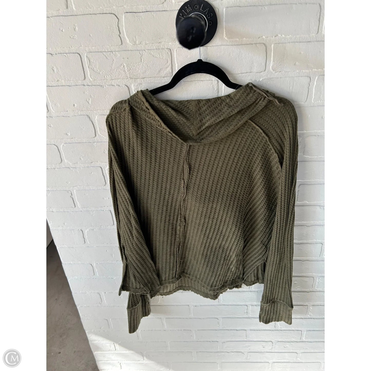 Top Long Sleeve By We The Free In Green, Size: L