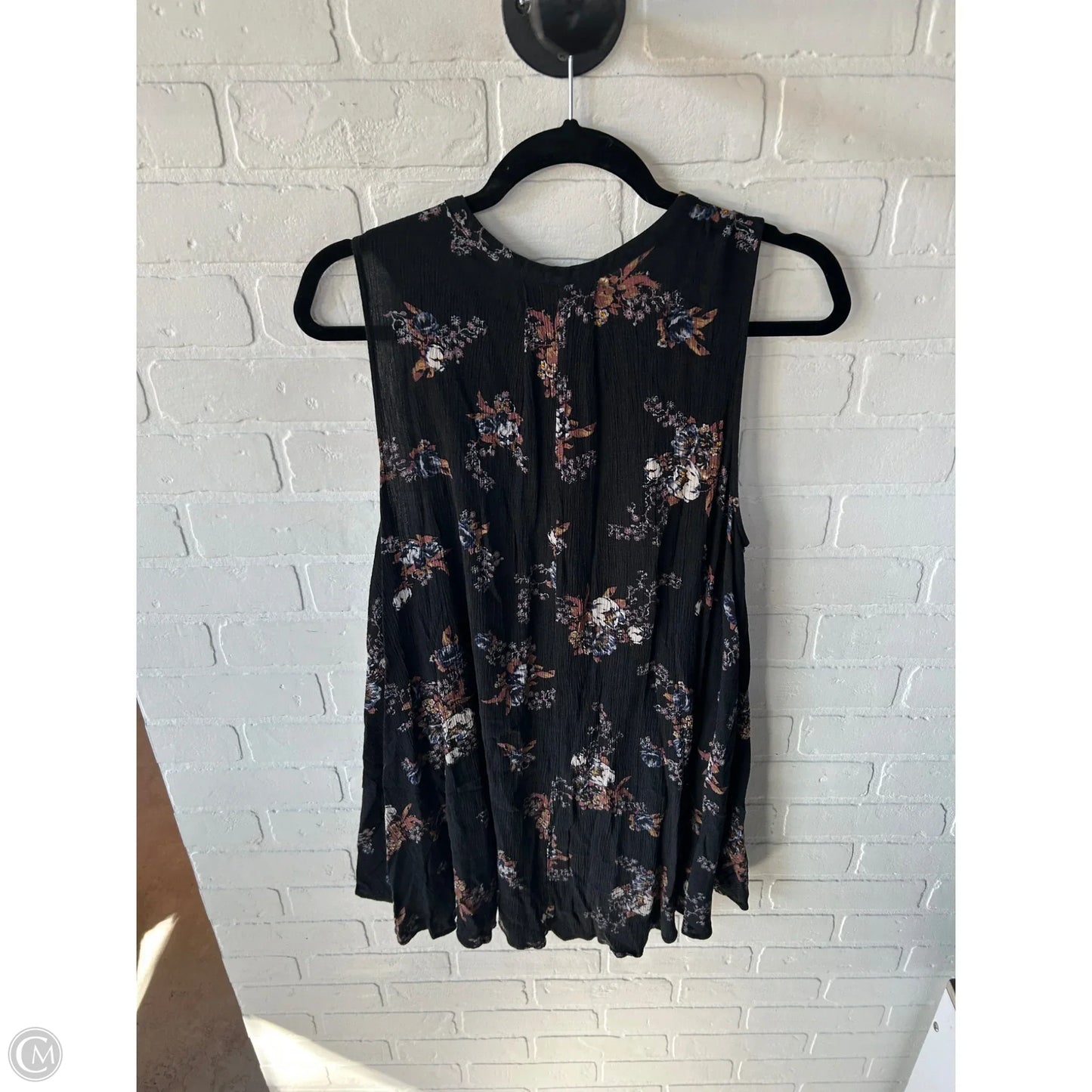 Tunic Sleeveless By Free People In Black, Size: M