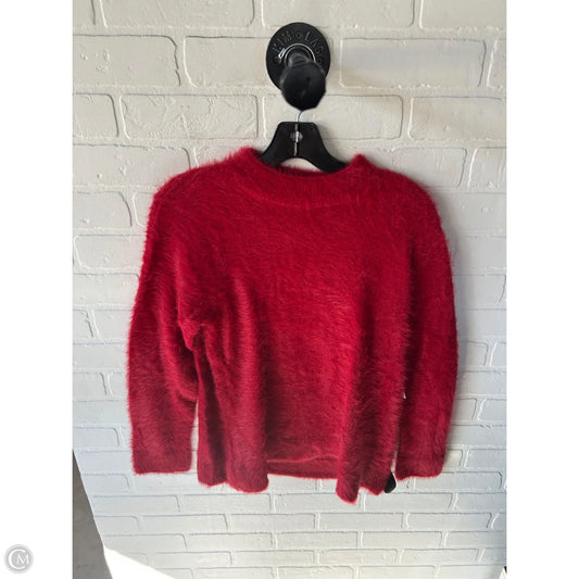 Sweater By Chicos In Red, Size: M