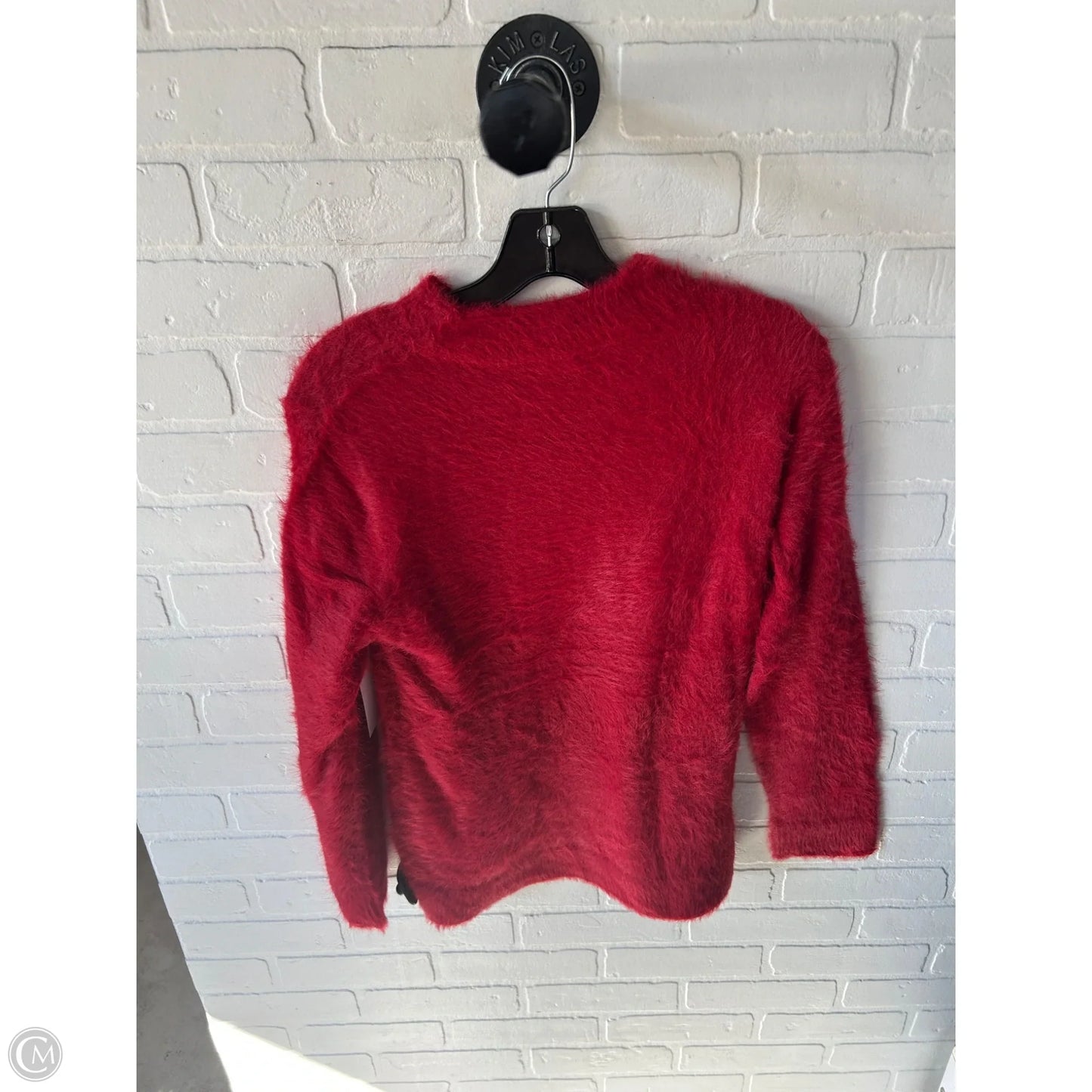 Sweater By Chicos In Red, Size: M