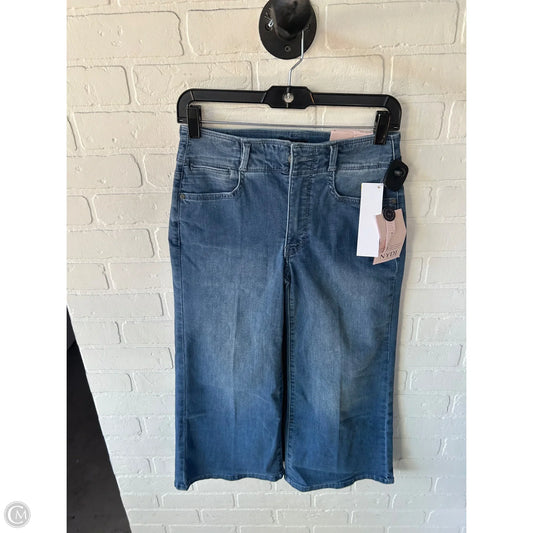 Jeans Wide Leg By Not Your Daughters Jeans In Blue Denim, Size: 0