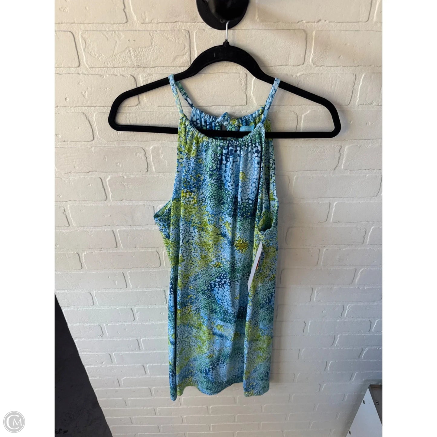 Dress Casual Short By J Mclaughlin In Blue & Green, Size: L