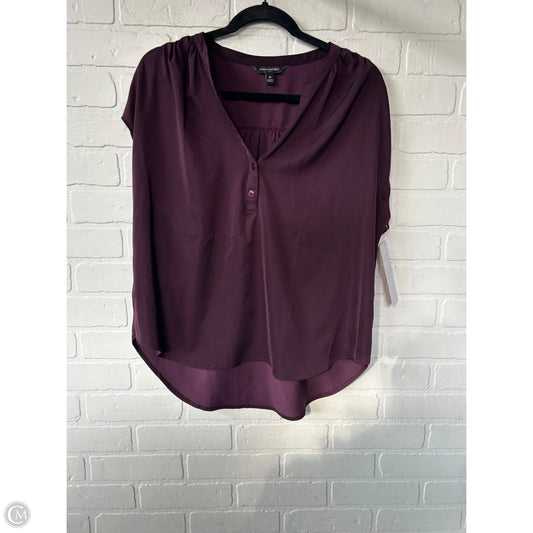 Top Sleeveless By Banana Republic In Purple, Size: M