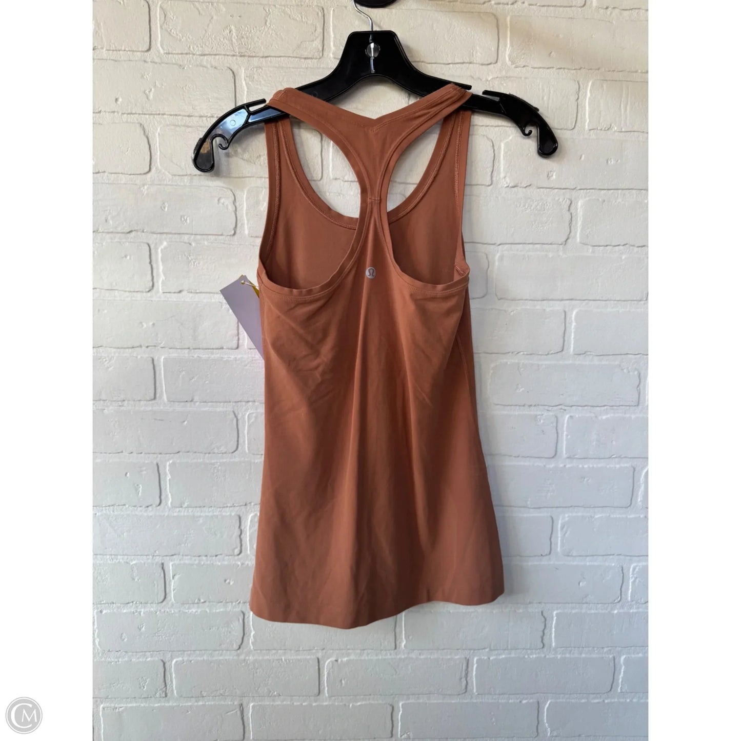 Athletic Tank Top By Lululemon In Tan, Size: S