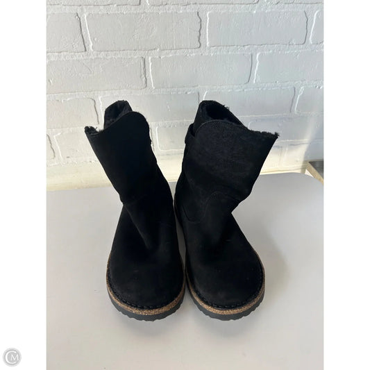 Boots Mid-calf Flats By Birkenstock In Black, Size: 8.5