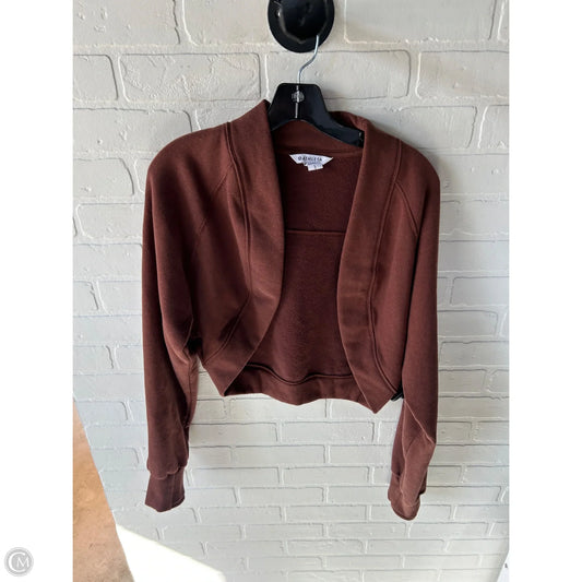 Athletic Jacket By Athleta In Brown, Size: L