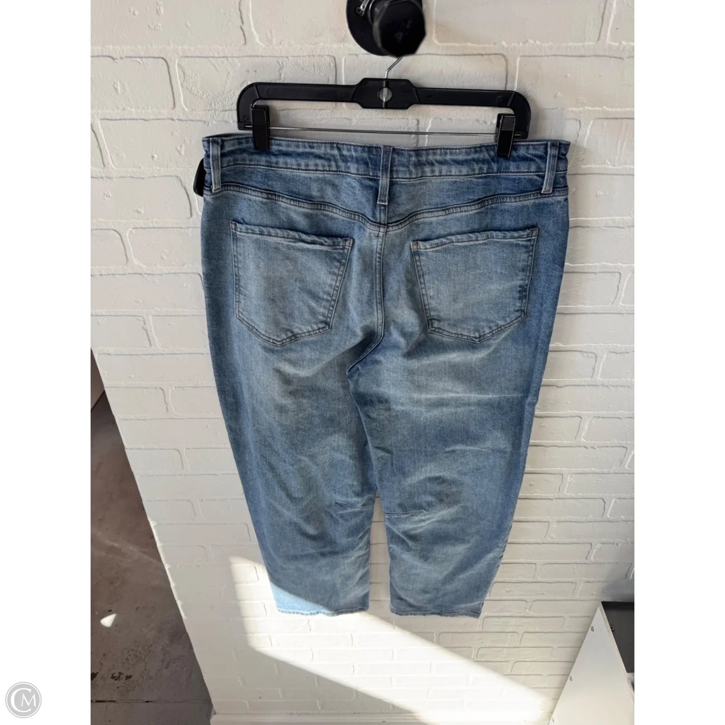 Jeans Straight By Kut In Blue Denim, Size: 12