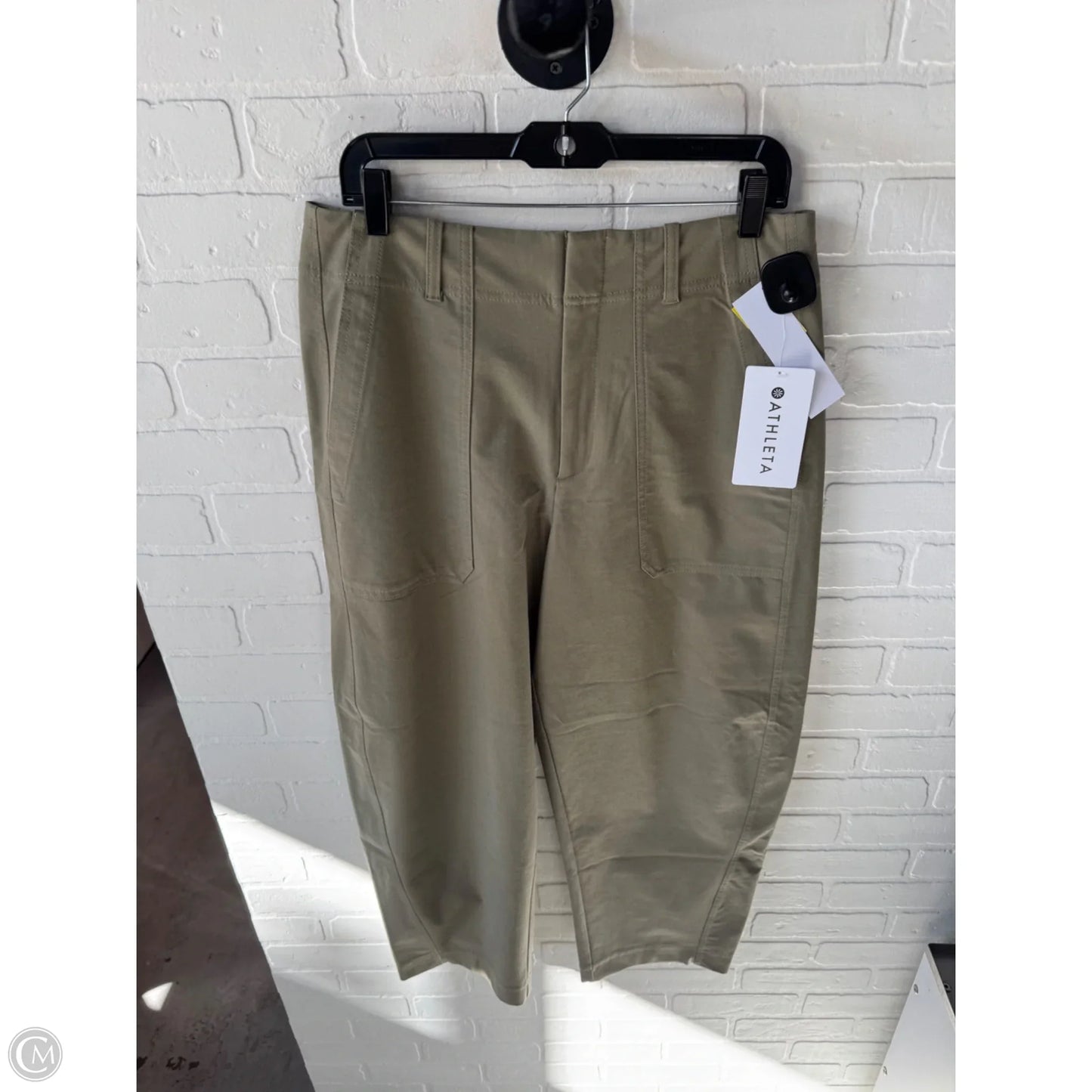 Athletic Pants By Athleta In Green, Size: 14