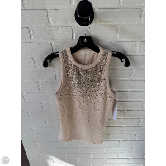 Top Sleeveless By Cmc In Cream, Size: L