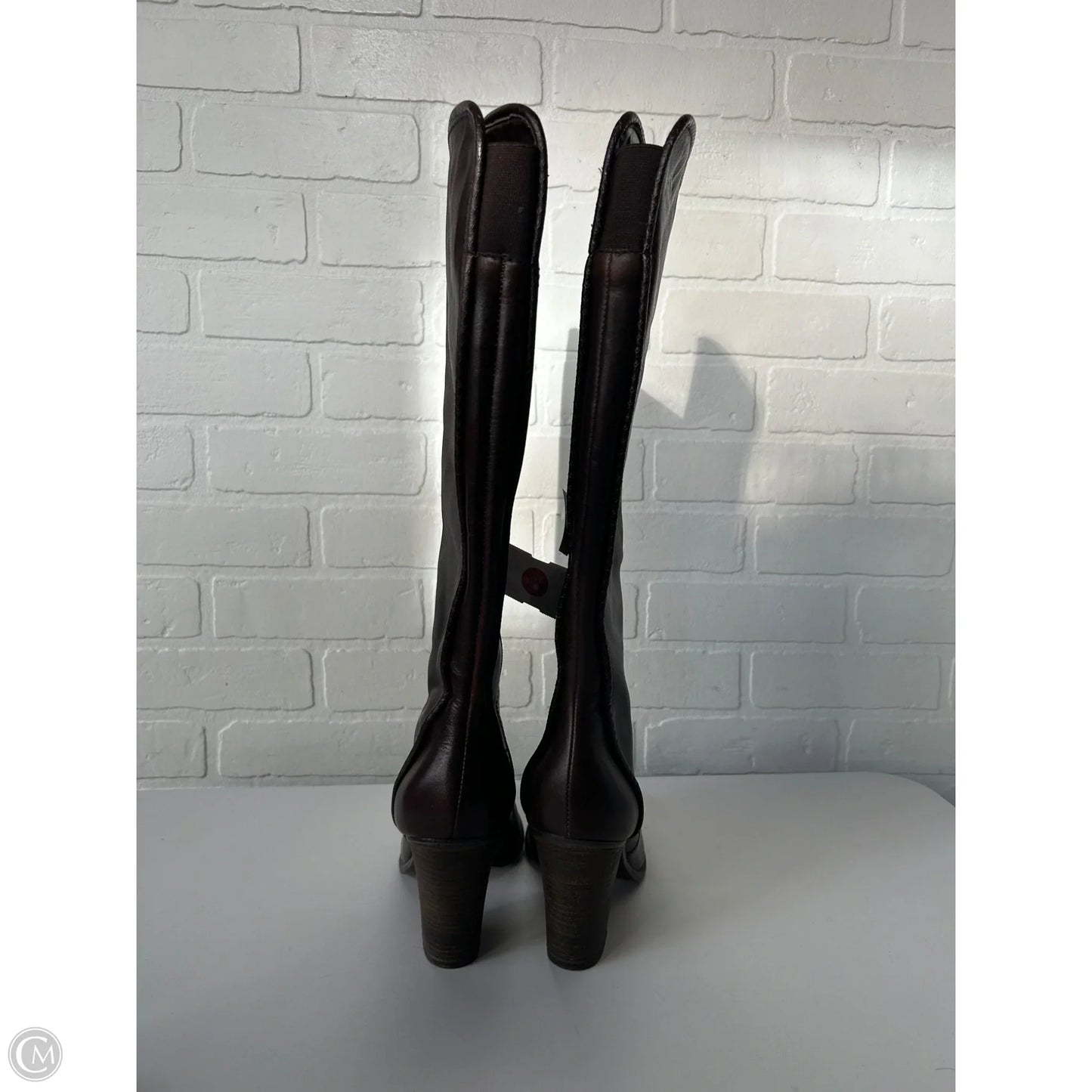 Boots Knee Heels By Vince Camuto In Brown, Size: 8.5