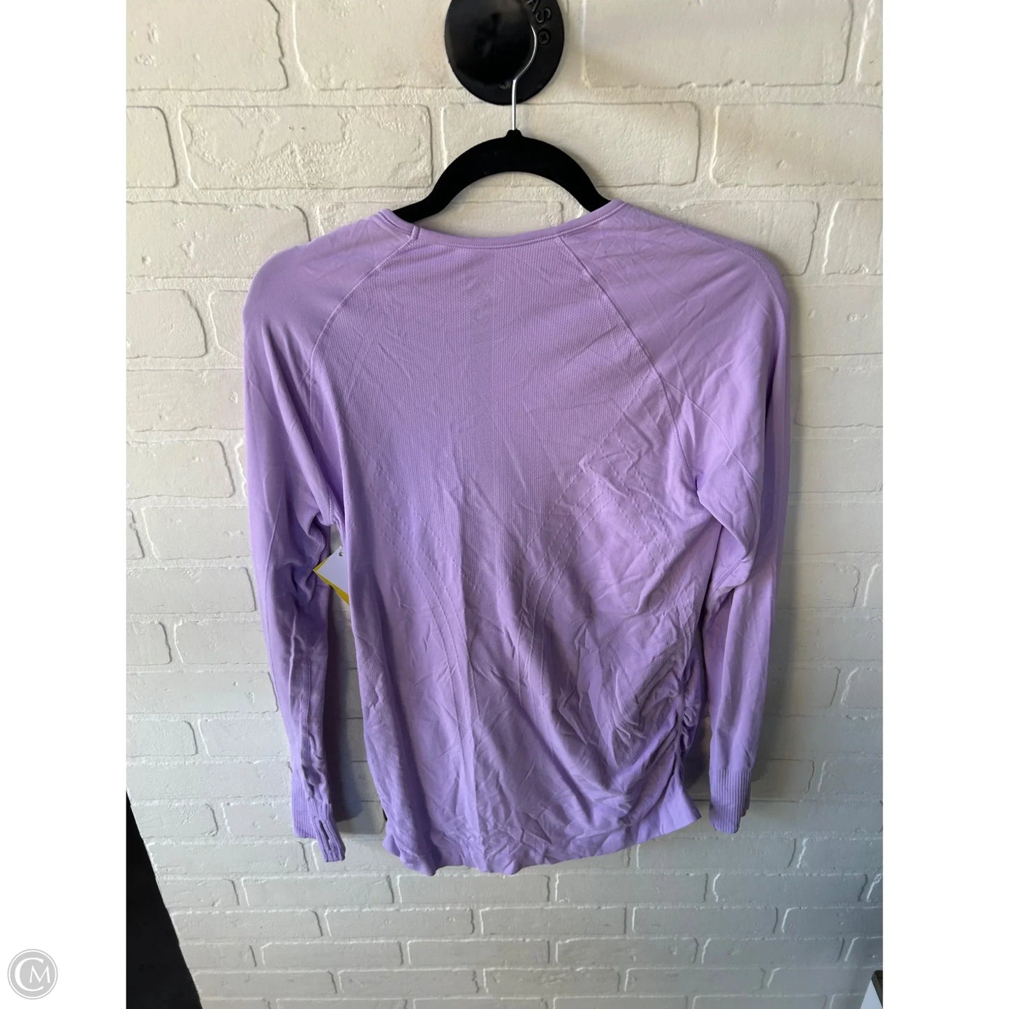 Athletic Top Long Sleeve Crewneck By Athleta In Purple, Size: L