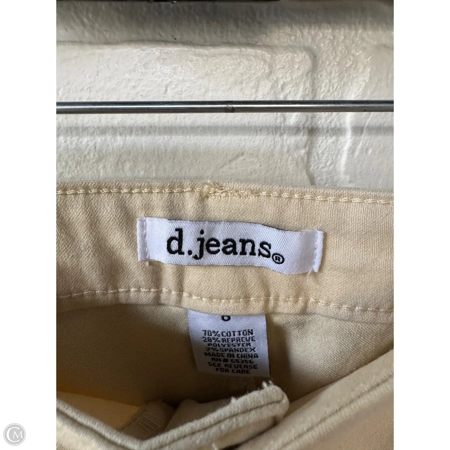 Pants Other By D Jeans In Cream, Size: 6