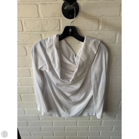 Top Long Sleeve By Gap In White, Size: L