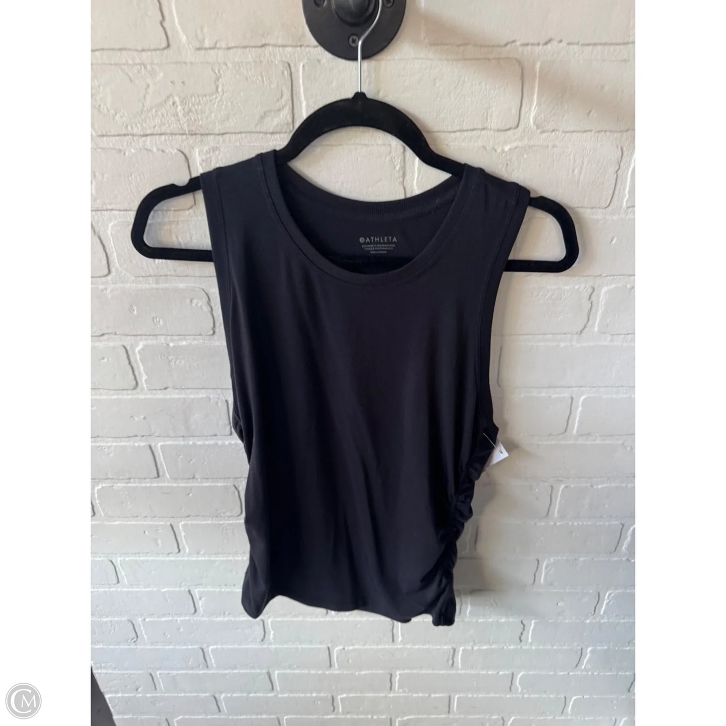 Athletic Tank Top By Athleta In Black, Size: L